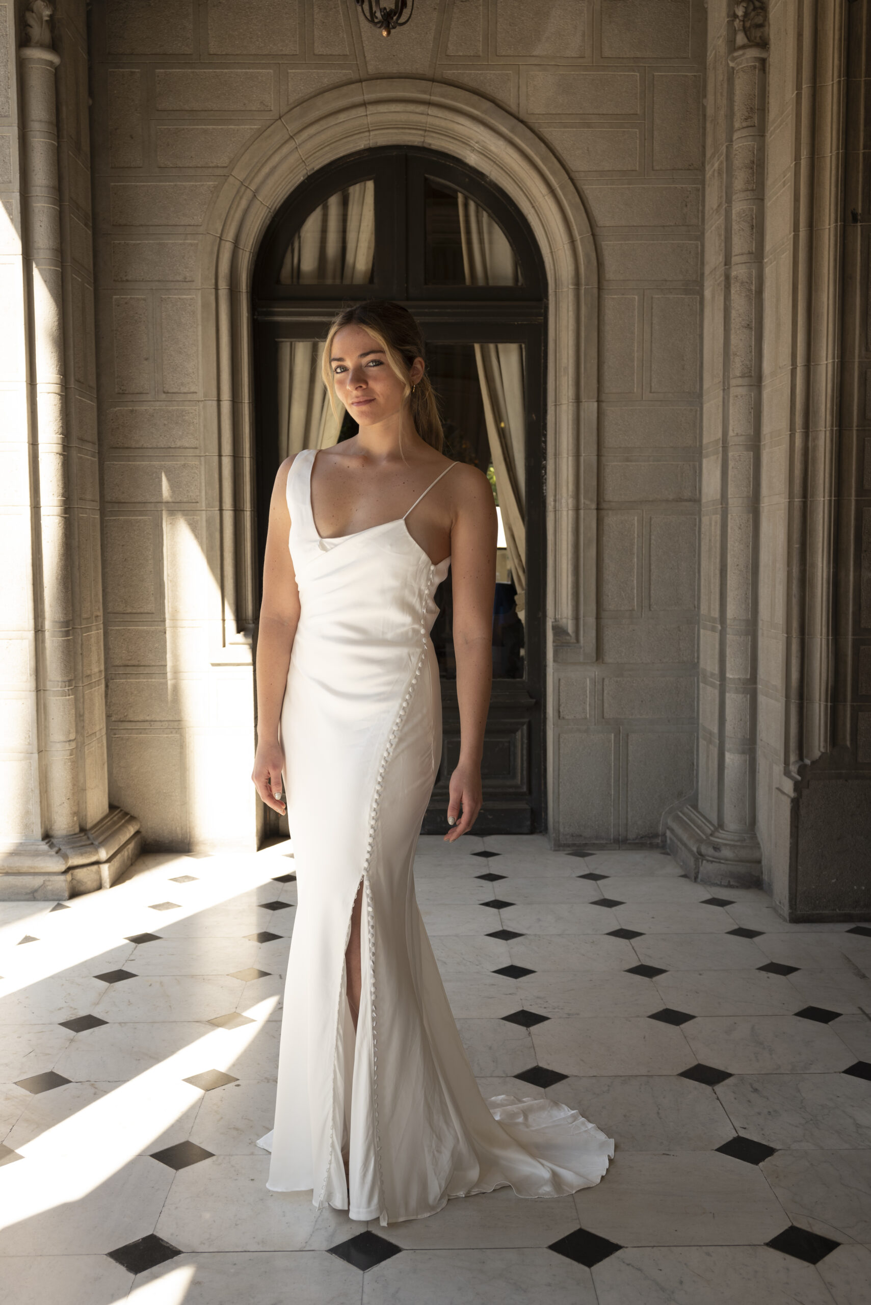 Vestido Celeste